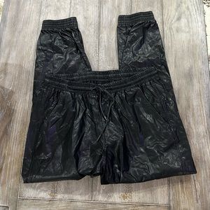 Zara Vegan LeatherJoggers